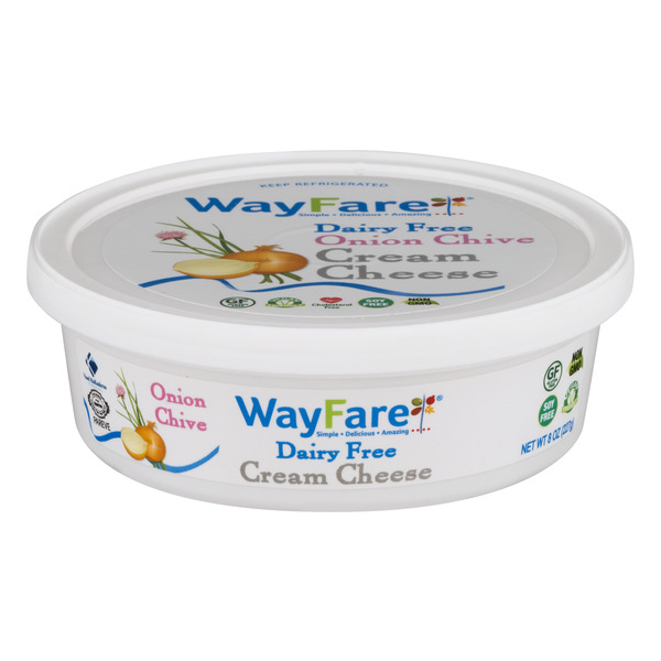 Save on WayFare Cream Cheese Onion Chive Dairy Free Order Online