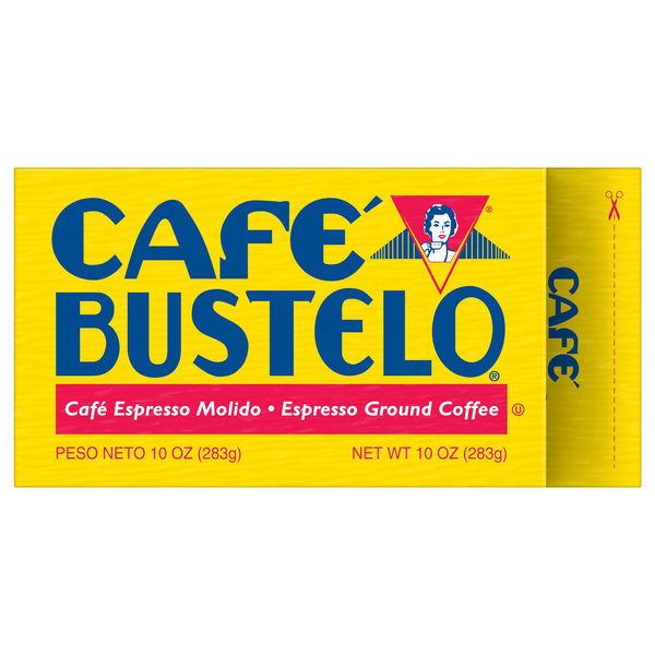 Cafe Bustelo Espresso Dark Roast Ground Coffee Vacuum Pack