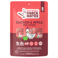 The New Primal Snack Mates Chicken & Apple Meat Sticks - 5 ct