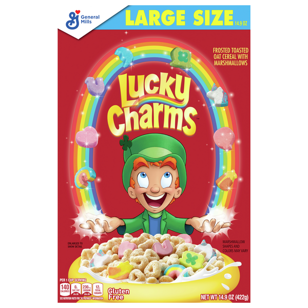 Save on General Mills Lucky Charms Cereal Gluten Free Large Size Order