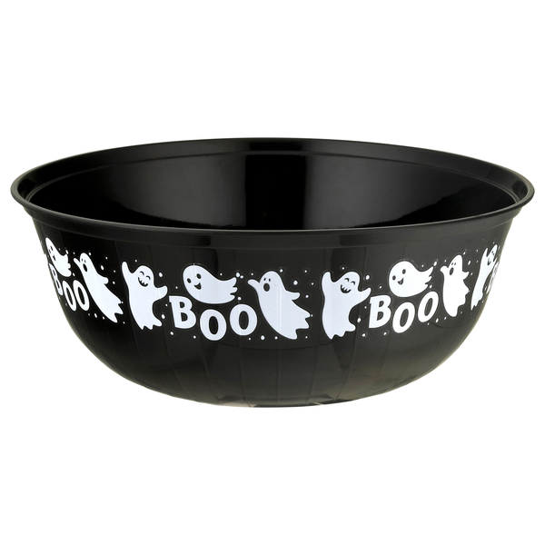 Smart Living Halloween Candy Bowl Boo with Ghosts