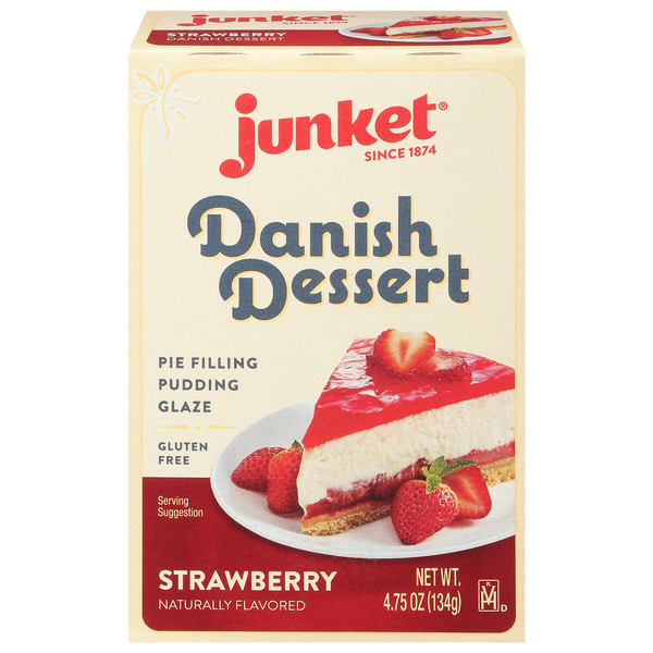 Junket Gluten Free Strawberry Danish Dessert