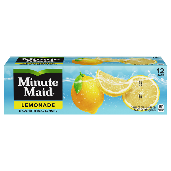 Minute Maid Lemonade - 12 pk