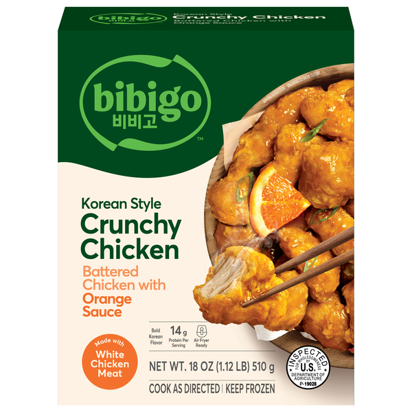 Save on Bibigo Korean Style Crunchy Chicken with Orange Sauce Order