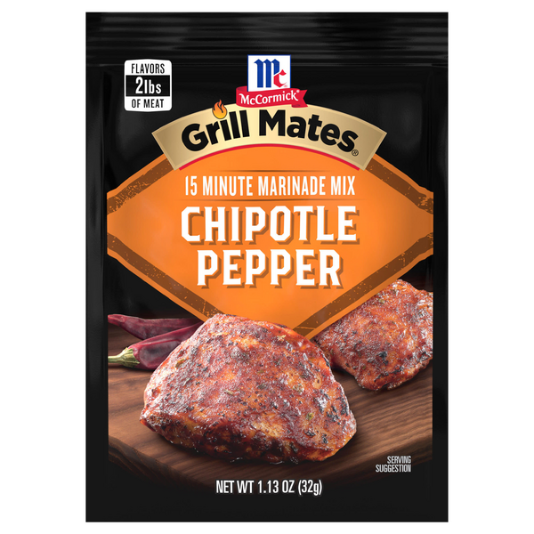 McCormick Grill Mates Chipotle Pepper 15 Minute Marinade Mix