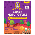 Annie's Organic Strawberry Cherry & Mango Fiber Fruit Snacks - 8 ct