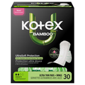 Kotex Bamboo Heavy Ultra Thin Pads + Wings