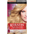 Schwarzkopf Keratin Color Permanent Anti-Age Hair Color Medium Blonde 8.0