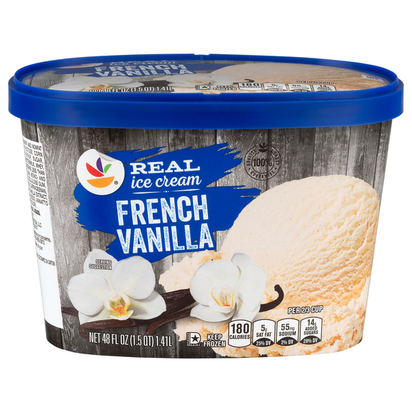 Giant French Vanilla Real Ice Cream