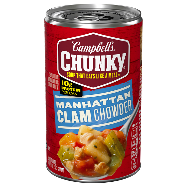Campbell's Chunky Manhattan Clam Chowder Soup