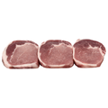 Hannaford All Natural Boneless Pork Rib Chops Fresh