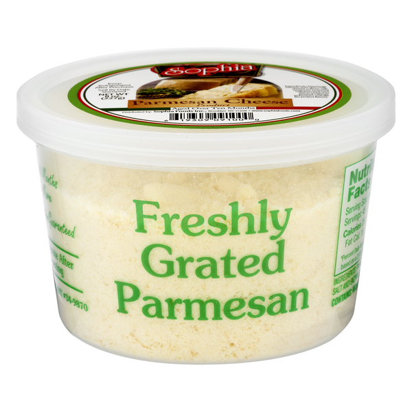 Sophia Freshly Grated Parmesan Cheese