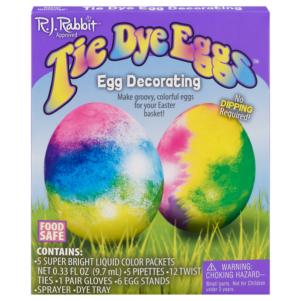 Easter Unlimited Tie Dye Egg Coloring Kit
