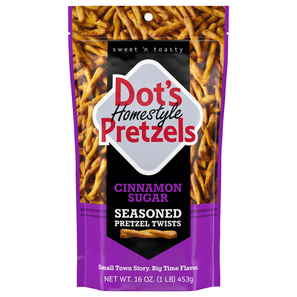 Dot's Homestyle Cinnamon Sugar Seasoned Pretzel Twists