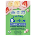 Gerber Organic Baby Banana Strawberry Yogurt Melts 8+ Months