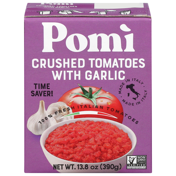 Pomi Crushed Tomatoes with Garlic
