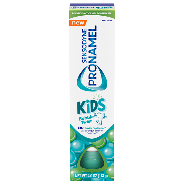Sensodyne Pronamel Kids Anticavity Bubble Twist Toothpaste