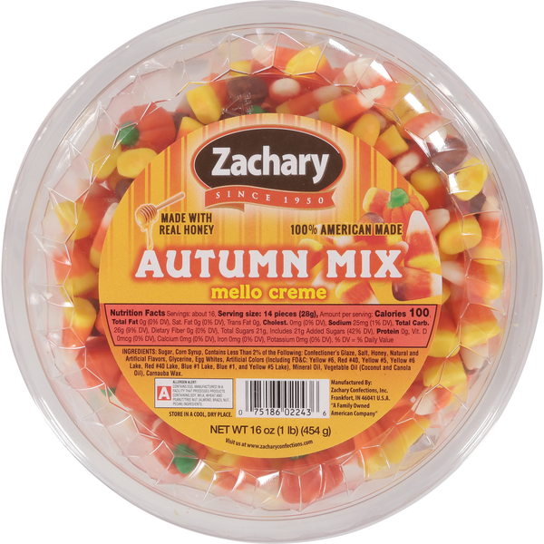Zachary Mello Creme Autumn Mix Candy