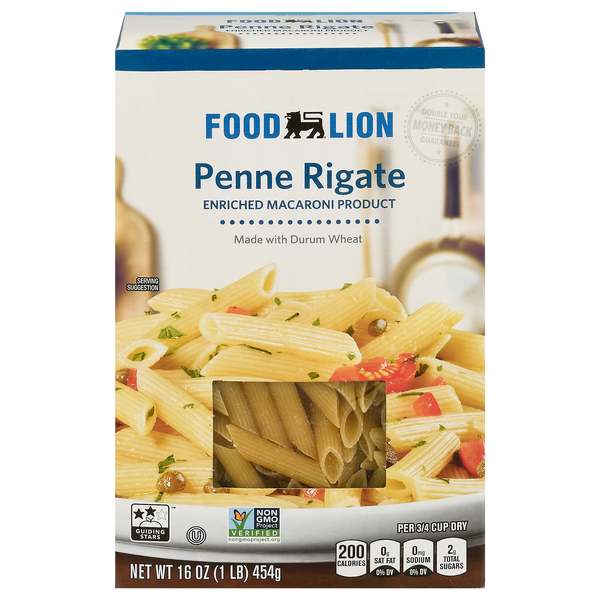 Food Lion Penne Rigate Pasta