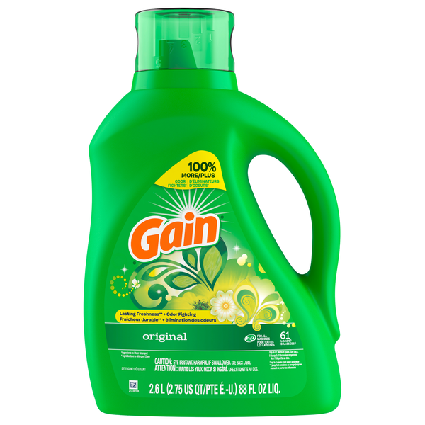Gain + Aroma Boost Original Liquid Laundry Detergent