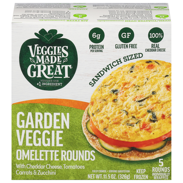Save on Veggies Made Great Gluten Free Garden Vegetable Egg Patties 5