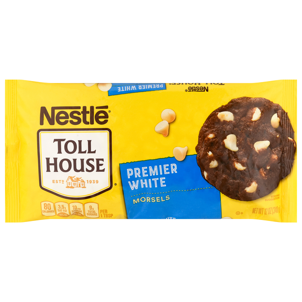 Nestle Toll House Premier White Baking Morsel Chips