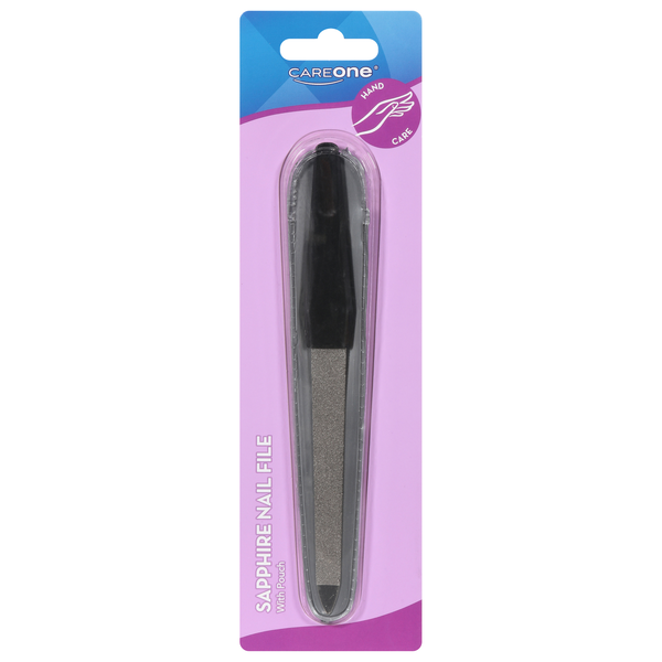 CareOne Sapphire Nail File with Pouch