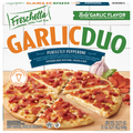 Freschetta Garlic Duo Perfectly Pepperoni Traditional Crust Pizza Frozen