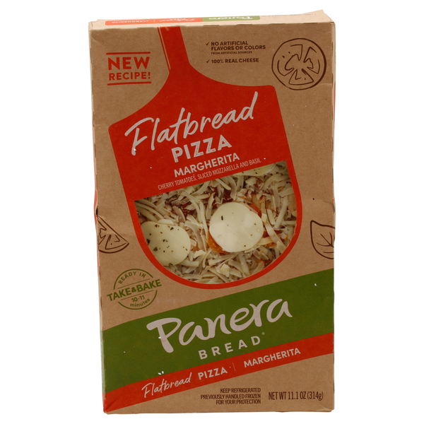 Panera Bread Margherita Flatbread Pizza Refrigerated