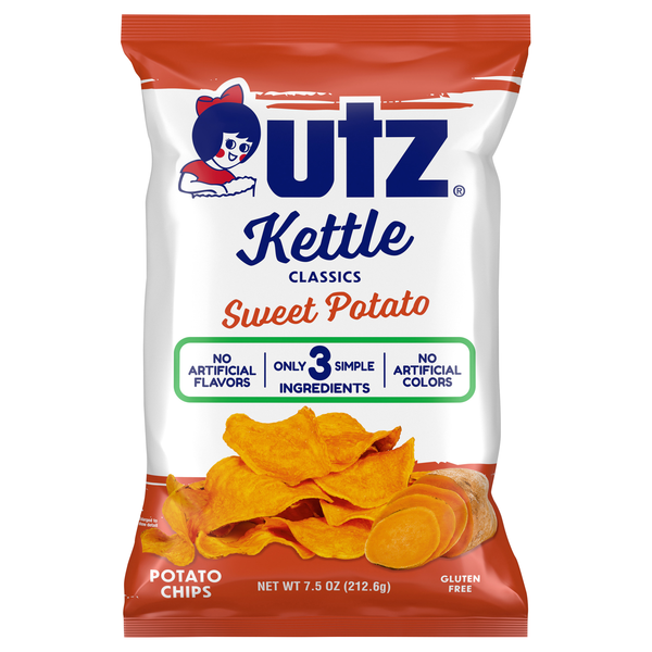 Utz Kettle Classics Gluten Free Sweet Potato Chips