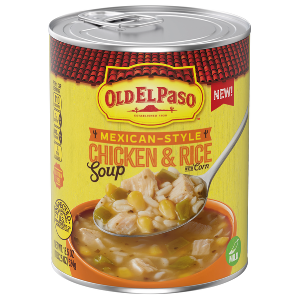 Old El Paso Mild Mexican Style Chicken & Rice Soup