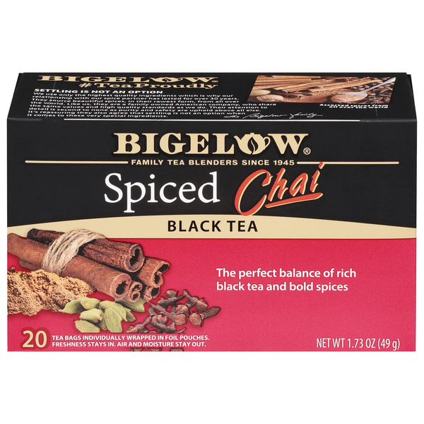 Bigelow Spiced Chai Black Tea Bags