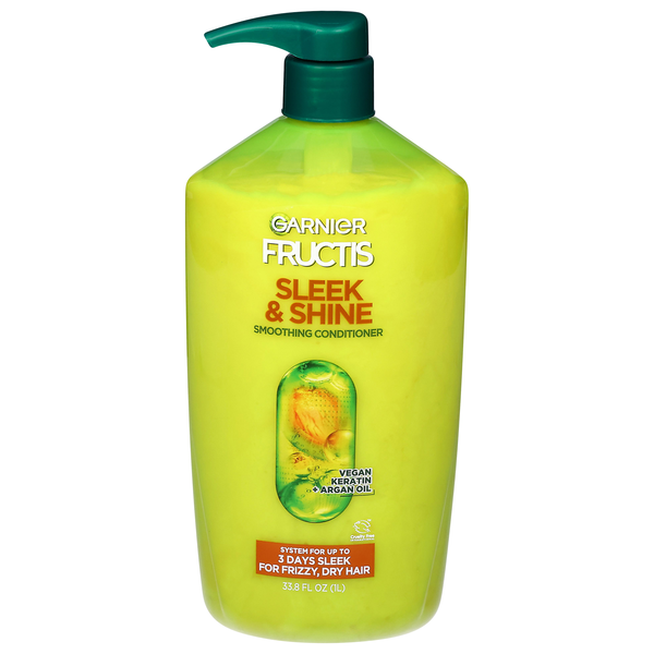 Garnier Fructis Sleek & Shine Fortifying Conditioner for Frizzy Dry Hair