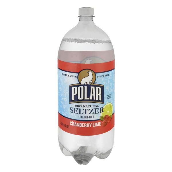 Save on Polar Seltzer Water Cranberry Lime 100 Natural Calorie Free Order Online Delivery