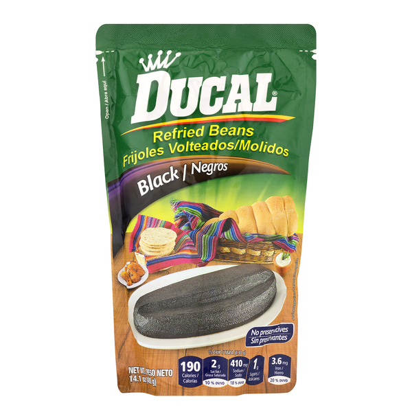 Ducal Refried Black Beans