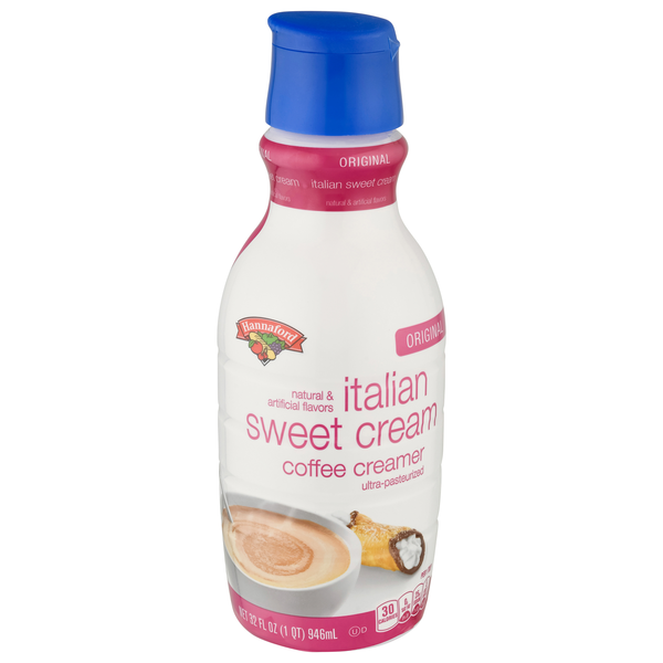 Hannaford Italian Sweet Cream Coffee Creamer
