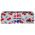 Diet Pepsi Wild Cherry Cola Soda - 12 pk