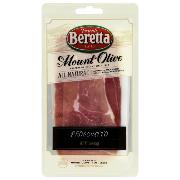 Fratelli Beretta All Natural Mount Olive Prosciutto