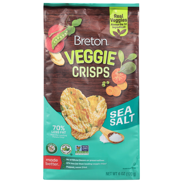 Breton Sea Salt Veggie Crisps