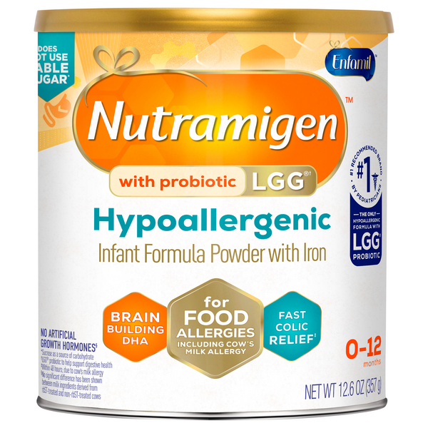 Enfamil Nutramigen Hypoallergenic Powder Infant Formula with Probiotic LGG