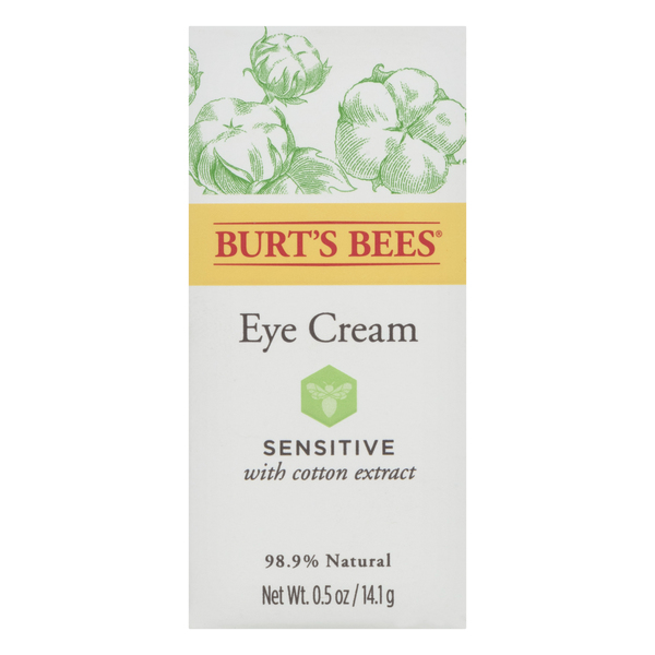 burt's bees sensitive eye cream ingredients