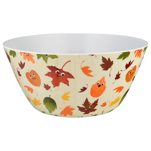 Smart Living Harvest Serving Bowl Leaves