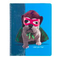 Top Flight 1 Subject Notebook Wide Ruled Jasmin 10.5 x 8 in - 80 Sheets