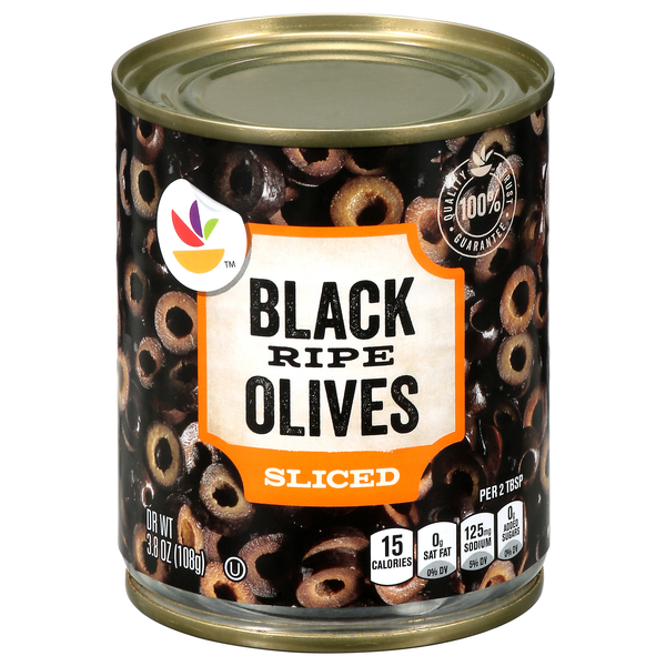 Our Brand Sliced Ripe Black Olives
