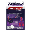 Sambucol Cold & Flu Relief Black Elderberry Quick Dissolve Tablets