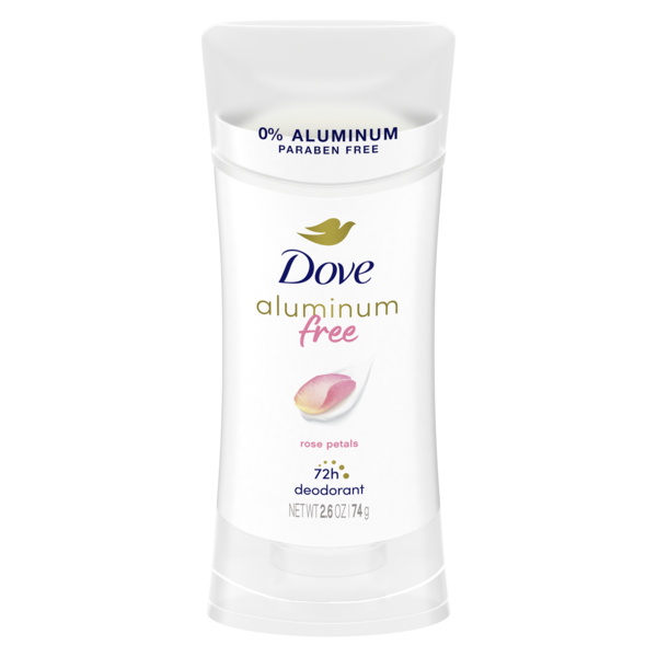 Dove Rose Petals 0% Aluminum Deodorant