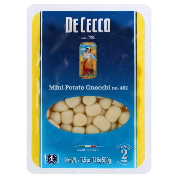 Save on De Cecco Gnocchi Pasta Potato Mini No. 402 Order Online