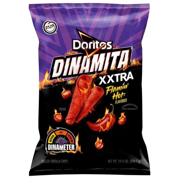 Doritos Dinamita XXTRA Flamin' Hot Flavored Tortilla Chips