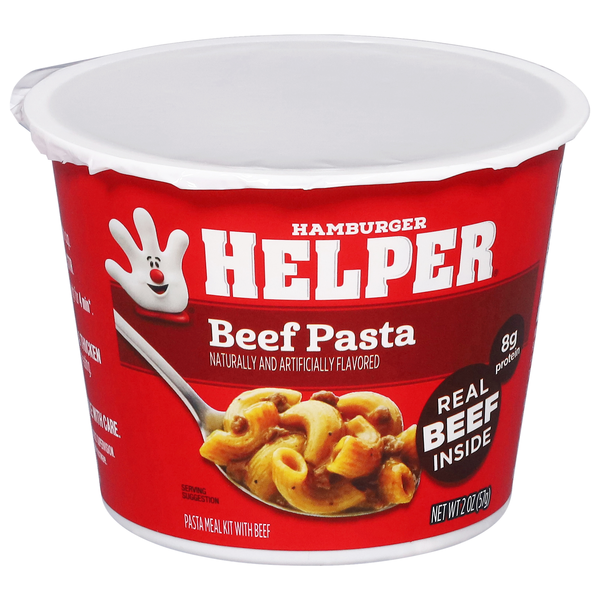 Hamburger Helper Beef Pasta Microwave Cup
