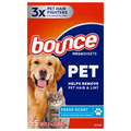 Bounce Pet Hair & Lint Guard Fresh Scent Mega Dryer Sheets